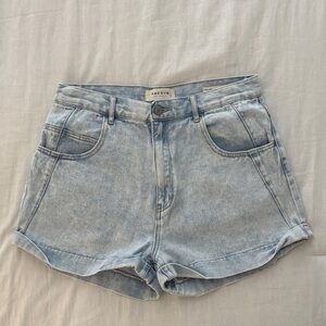 PacSun Sky Blue Women's Jean Shorts